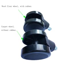 Caster Wheel Replacement For Herman Miller Haworth steelcase office Home Chair Compatible with Aeron Sayl Zody Embody Mirra