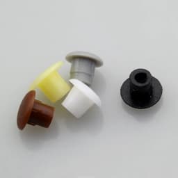 200PCS Plastic Hole Plug Furniture Beautification Rubber Cap Plug Accessories Screw Hole Decorative Cover 5mm Hole Plug