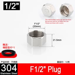 1-10pcs 1/2" 3/4" 304 Stainless Steel Connector Female Male Thread 2/3 Way Tee Type Reducing Elbow Adapter Union Coupler Fitting