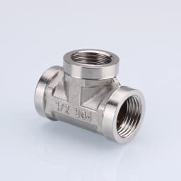 1-10pcs 1/2" 3/4" 304 Stainless Steel Connector Female Male Thread 2/3 Way Tee Type Reducing Elbow Adapter Union Coupler Fitting