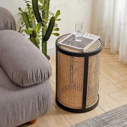 40cm 45cm Wide 0.3-5m Length Natural Real Rattan Webbing Roll Cane Wicker Sheet for Chair Table Furniture Repairing Material Hot