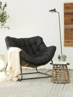 Rocking Chair, Rattan Recliner, Balcony, Home, Leisure, Single Lazy Sofa Internet Celebrity Small Apartment, Bedroom, Chair