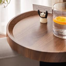 Mobile Sofa Tray Mini Coffee Table Adjustable Sofa Armrest Waterproof Stain Resistant Corner Storage Tray Furniture Living Room