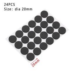 1-24Pcs Thickening Self-adhesive Furniture Leg Feet Pads Bumper Chair Rug Felt Anti-slip Anti Rub Mat Bumper Floor Protector