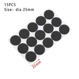1-24Pcs Thickening Self-adhesive Furniture Leg Feet Pads Bumper Chair Rug Felt Anti-slip Anti Rub Mat Bumper Floor Protector
