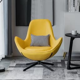 Nordic Sofa Chairs Luxury Portable Swivel Chairs Relaxing Design Modern Sofa Chair Living Room Comfortable Chair Home Furniture