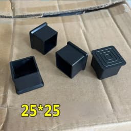 10 pcs 25x25mm Chair Leg Floor Protectors Silicone Covers For Chair Legs Floor Protector Rubber Pads For Chair Legs furniture