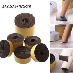 2/2.5/3/4/5cm Self-Adhesive Felt Chair/Table Leg Sticky Back Wear-resisting Furniture Leg Pad Anti-slip Mat Floor Protector