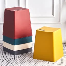 Color Keyboard Plastic Stool Creative Simple Living Room Table Foot Stool Minimalist Keyboard Glue Bench Multifunction Furniture