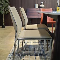 French Saddle Leather Dining Chair Modern Minimalist Makeup Chair Relaxing Home or Restaurant Dining Furniture Chair