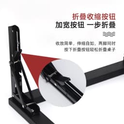 Down Turn Folding Table Concealed Bar Counter Cabinet Support Frame Porch Concealed Connector Hardware Accessories