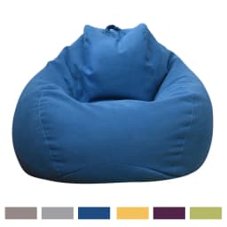 OTAUTAU Cotton Linen Bean Bag Cover Without Filler DD002