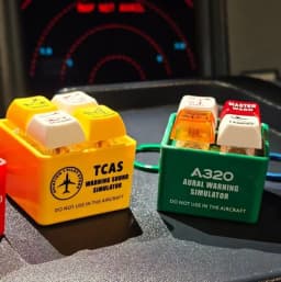 Genuine airbus A320 EGPWS Boeing 737 Warning Sound Simulator Aviation Business Flight Route Crew Alert Refreshing Brain Booster