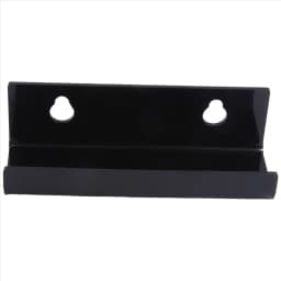 Black Vinyl Record Shelf Wall Mount 6 Pack,Vinyl Holder Wall,Acrylic Album Record Holder Display
