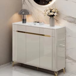 Nordic Luxury Console Table With Storage Simple Modern Glam Console Table Porch Entrance Yan Sehpa Salon Hallway Furniture