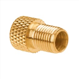 BAAU 100Pcs Bike Valve Adaptor Pump Bicycle Convert Presta to Schrader Copper Valve Adaptor Gas Nozzle Tube Cycling Tool
