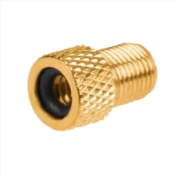 BAAU 100Pcs Bike Valve Adaptor Pump Bicycle Convert Presta to Schrader Copper Valve Adaptor Gas Nozzle Tube Cycling Tool