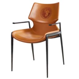 Italian Modern Dining Chair Luxury High Back Armchair for Open Kitchens & Model Homes Designer-Approved Restaurant Chair
