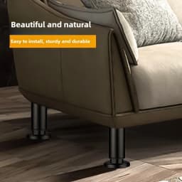 1PCS Telescopic Adjustable Bed Beam Support Legs High Quality Square Room Office Furniture Chair Legs Extension Metal Sofa Feet