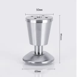 4Pcs Adjustable Stainless Steel Sofa Legs Replacement Furniture Feets Replacace Chair Table Desk Cabinet Leg 8/10/12/15cm Height
