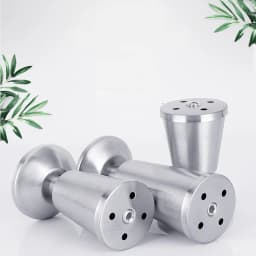4Pcs Adjustable Stainless Steel Sofa Legs Replacement Furniture Feets Replacace Chair Table Desk Cabinet Leg 8/10/12/15cm Height