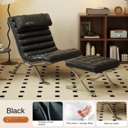 MOMO Sofa Chair Minimalist Light Luxury Senior Sense Of Living Room Antique Style Designer Sofa Chair Lazy Leisure Lounge Chair