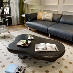 Creative French Light Luxury Cloud Coffee Table Modern Simple and Minimalist Small Apartment Irregular Teapoy Coffe Table