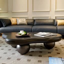 Creative French Light Luxury Cloud Coffee Table Modern Simple and Minimalist Small Apartment Irregular Teapoy Coffe Table