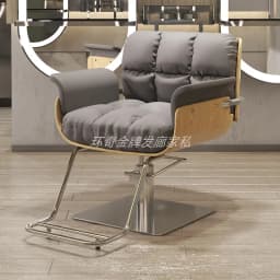 Women Dressing Shaving 360° Swivel Personalized Barber Chair Professional Leg Rest Chair Adjustable Shaving Salon Furniture