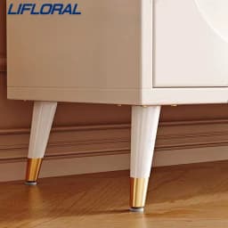 4pcs Metal TV Cabinet Feet Luxury Sofa Feet Oblique Cone Coffee Table Legs Furniture Support Legs Bathroom Cabinet Feet