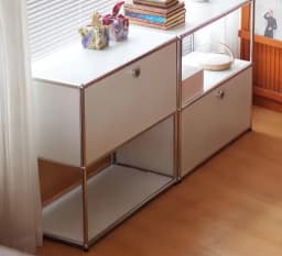 Organizer Furniture Dual Cabinet Combination Cabinet for Living Room Storage Locker Drawer Type Storage Bedroom Chest of Drawers