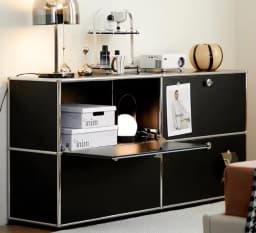 Organizer Furniture Dual Cabinet Combination Cabinet for Living Room Storage Locker Drawer Type Storage Bedroom Chest of Drawers