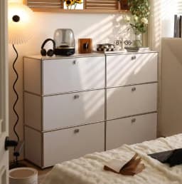 Organizer Furniture Dual Cabinet Combination Cabinet for Living Room Storage Locker Drawer Type Storage Bedroom Chest of Drawers