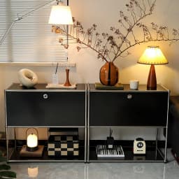 Organizer Furniture Dual Cabinet Combination Cabinet for Living Room Storage Locker Drawer Type Storage Bedroom Chest of Drawers