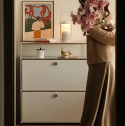 Organizer Furniture Dual Cabinet Combination Cabinet for Living Room Storage Locker Drawer Type Storage Bedroom Chest of Drawers