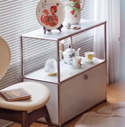 Organizer Furniture Dual Cabinet Combination Cabinet for Living Room Storage Locker Drawer Type Storage Bedroom Chest of Drawers