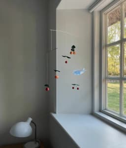 Cherry Pigeon Wind Chimes Living Room Window Side Hanging Decorations Bedroom Toys Children Furniture Decorative Accessories