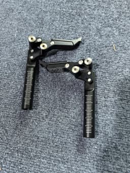 1 pair of wheelchair brakes 100% aluminum alloy accessories New rehabilitation treatment supplies accessories lightweight 1