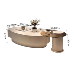Italian Elegant Coffee Table Trendy Classic Premium Beautiful Coffee Table Modern Minimalist Mobilier Maison Home Furniture