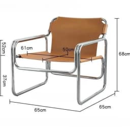 Individual Living Room Chairs Metal Backrest Chair Household Modern Aesthetic Armchair Multifunction Comfortable Furniture