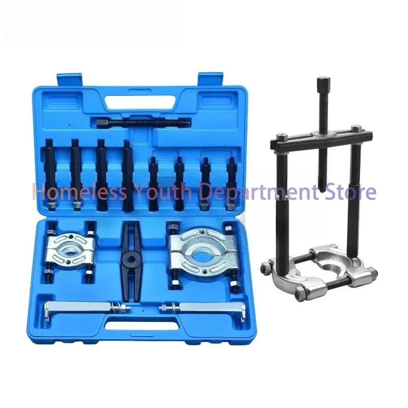 12/14 Pcs Bearing Splitter Gear Puller Fly Wheel Separator Set With Box Tool Kit