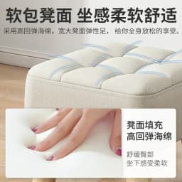 Small Shoes Changing Stool Living Room Simple Fabric Low Stools Repose-pieds Footstool Soft Bag Footrest Stool With Wood Legs