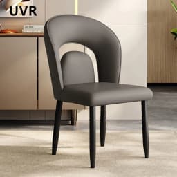 UVR High Quality Dining Chair Home Kitchen Backrest Stool Hotel Cafe Upholstered Chair Design Restaurant Chair Furniture