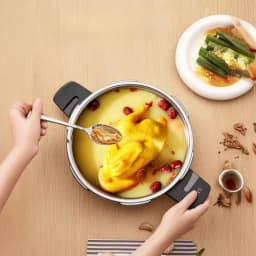 304 Stainless Steel Pressure Cooker Mini Pressure Pot Outdoor Quick Cooking Pot for Induction Ceramic Stove Gas Heating