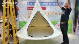 180cm Outdoor Camping Waterproof With Zipper And Anti-mosquitoes for Many People Butterfly Swing Hammock Hanging Chair Patio