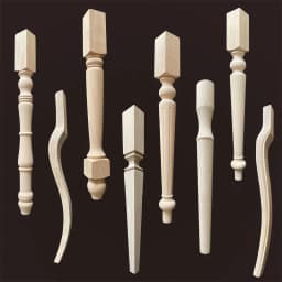 1PC Height 45-75cm Solid Wood Furniture Leg Furniture Accessories Sofa Bed Cabinet Table and Chair Replacement Feet Sloping Foot