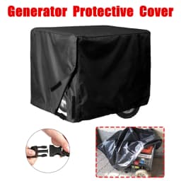 3 size Black Generator Cover Windproof Protective Cover Canopy Shelter Waterproof Oxford Cloth All-Purpose Covers Protection
