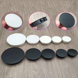 Round Nylon Hole Plug  Dust Caps Plastic Plugs Head Decorative Cover  Plugging Panel Five Colours Hole Covers Doors Furniture