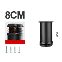 1Pcs 6cm-30CM Furniture Adjustable Cabinet Legs Stainless Steel Furniture Legs Cabinet Table Sofa Bed Feet Furniture Feet