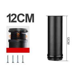 1Pcs 6cm-30CM Furniture Adjustable Cabinet Legs Stainless Steel Furniture Legs Cabinet Table Sofa Bed Feet Furniture Feet